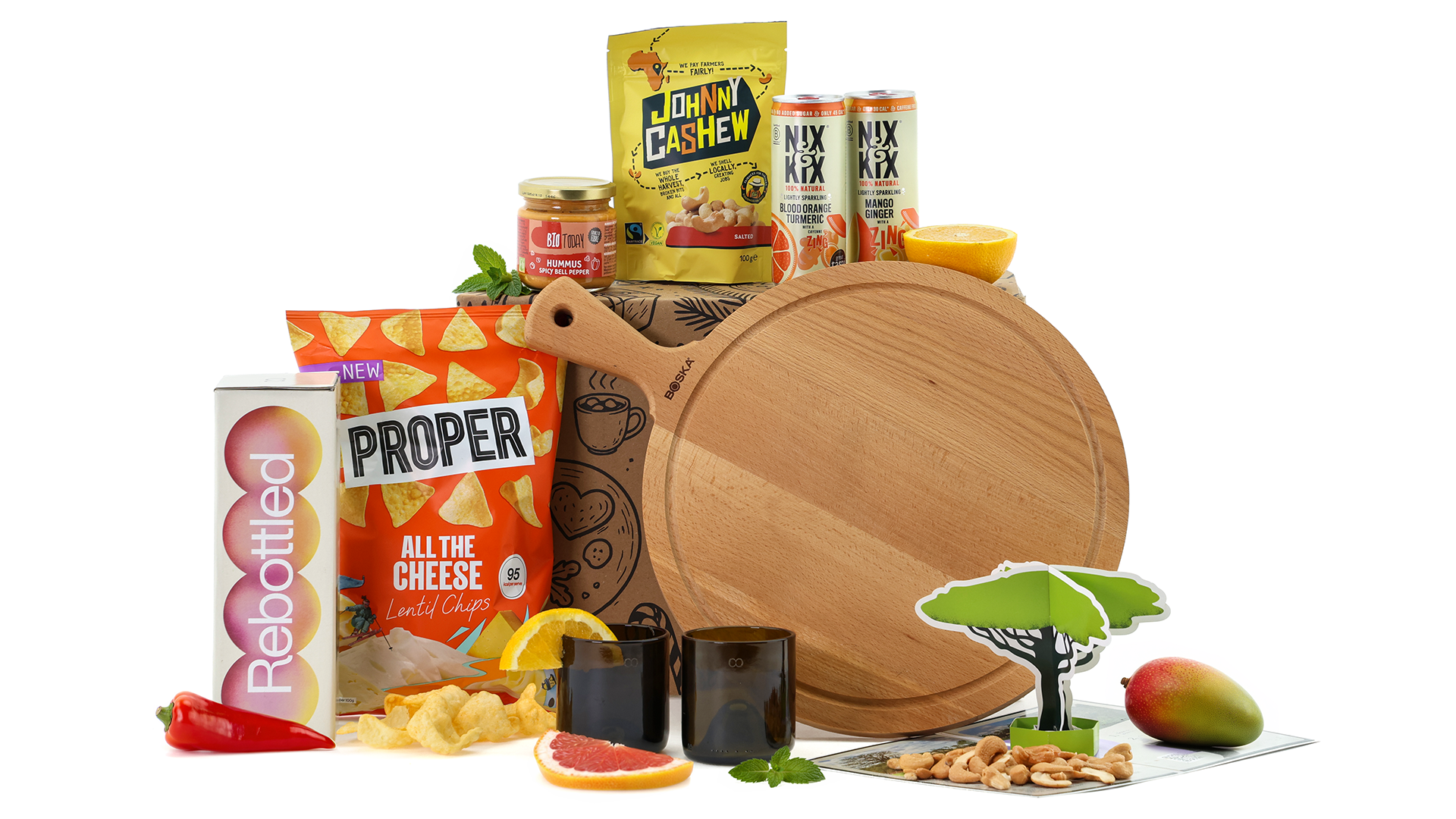 Kerstpakket B Corp Borrelplank.webp