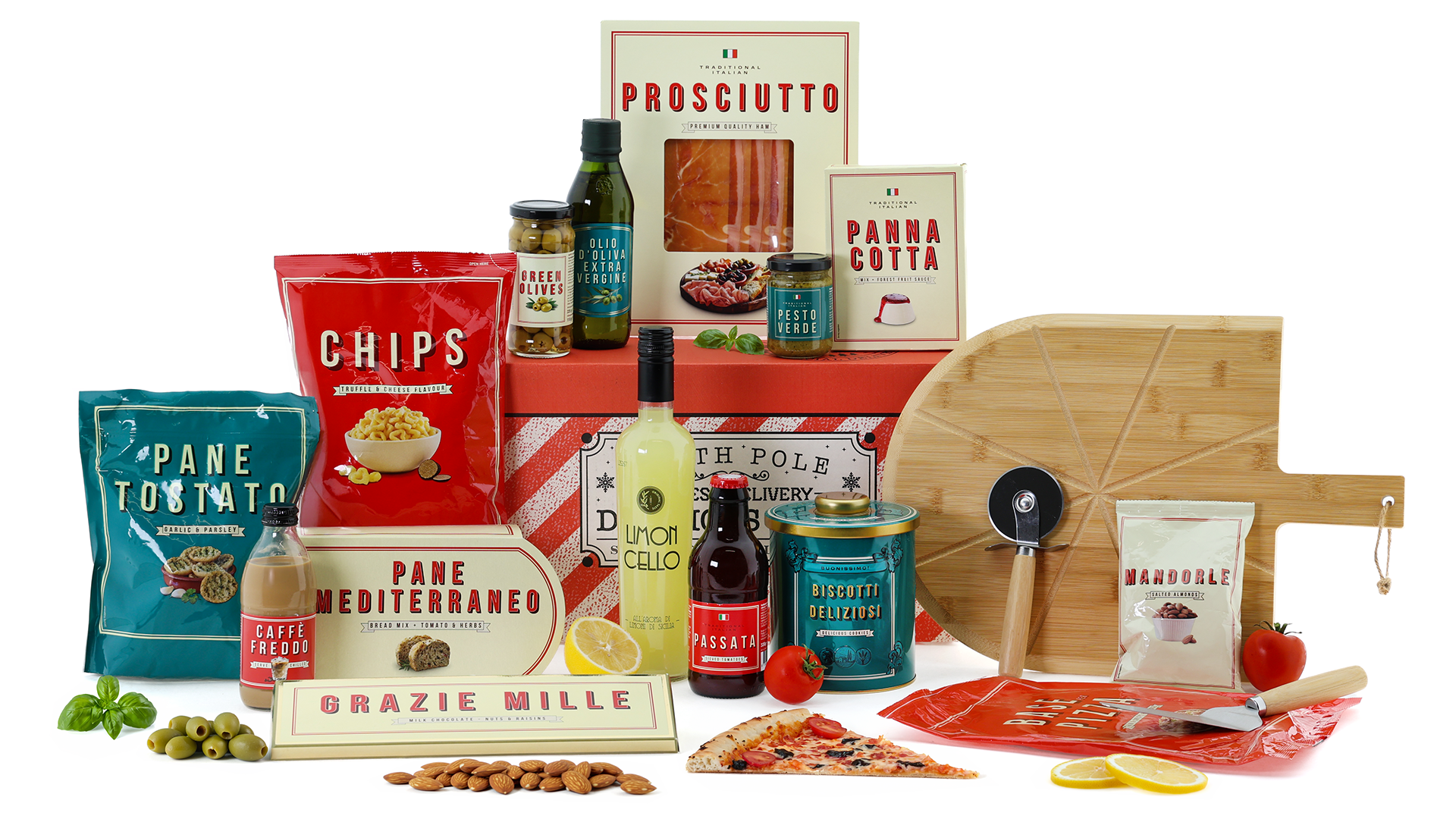 Kerstpakket Bella Pizza