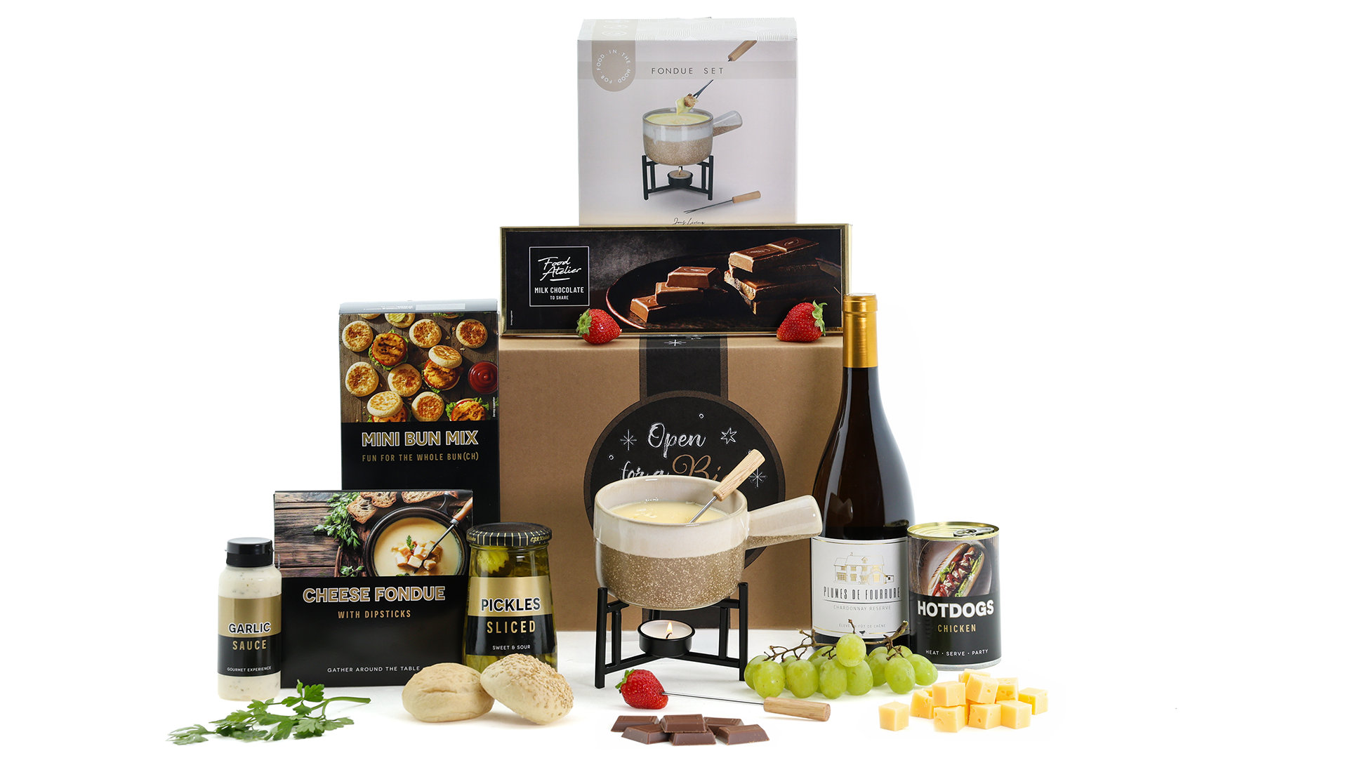 Kerstpakket Fondue Feest