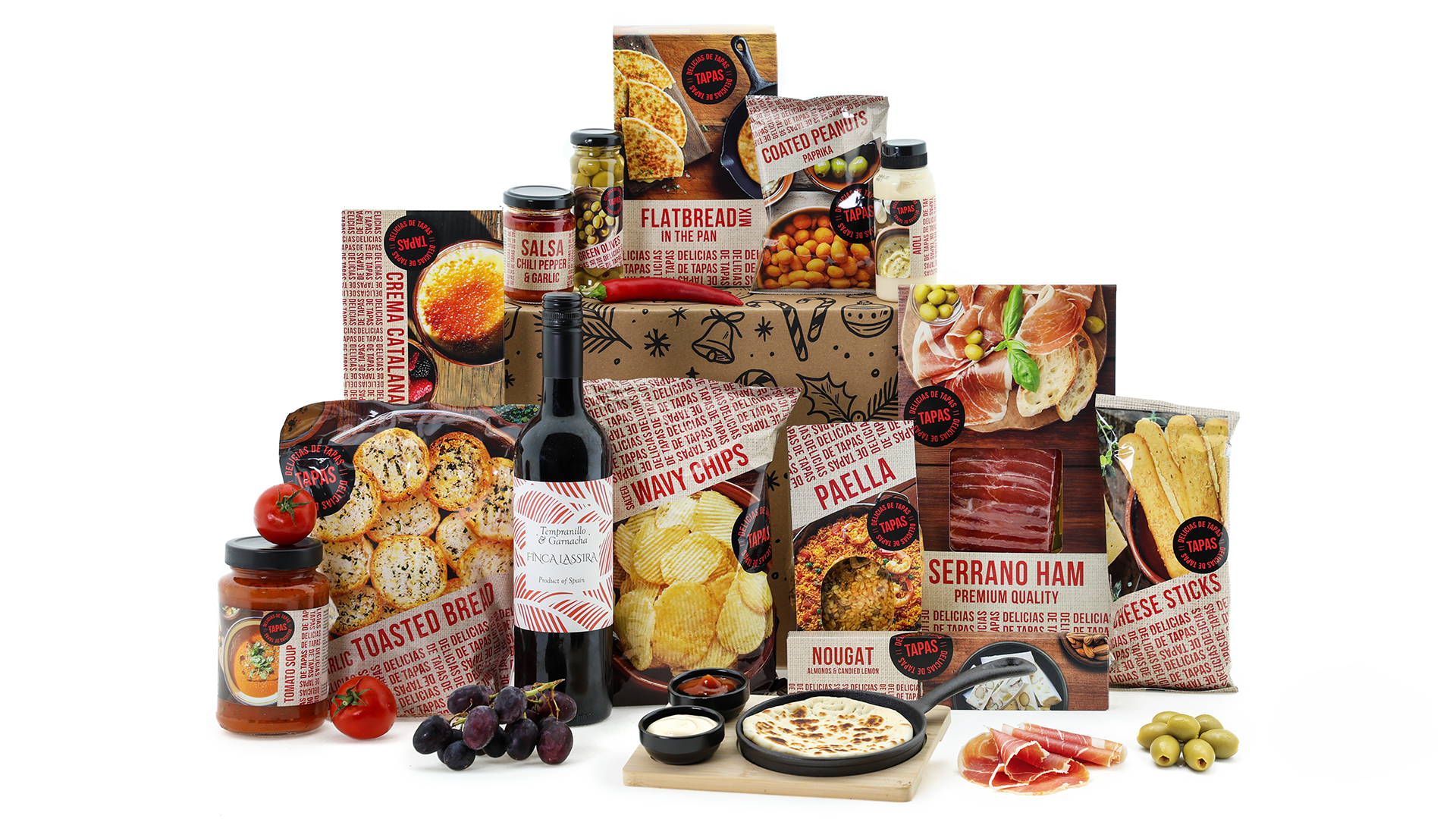 Kerstpakket Tafel Vol Tapas