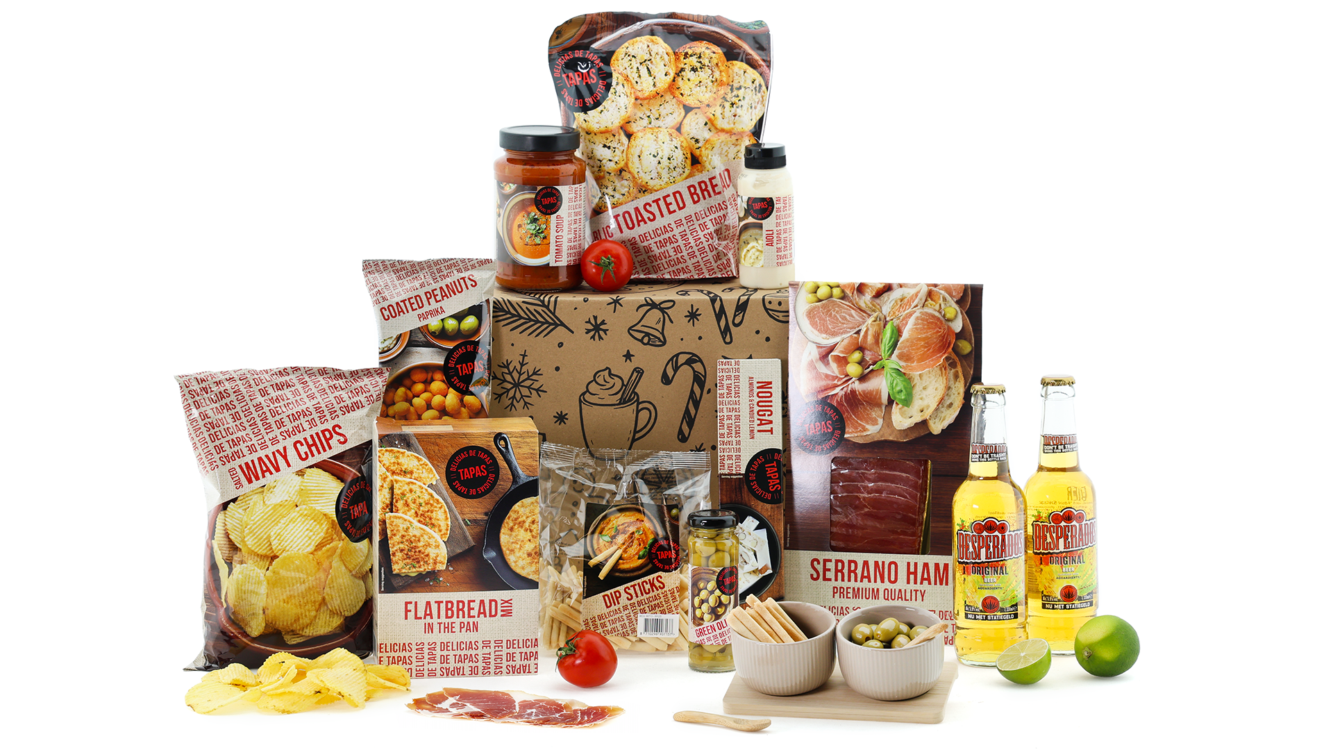 Kerstpakket Tapas To Share