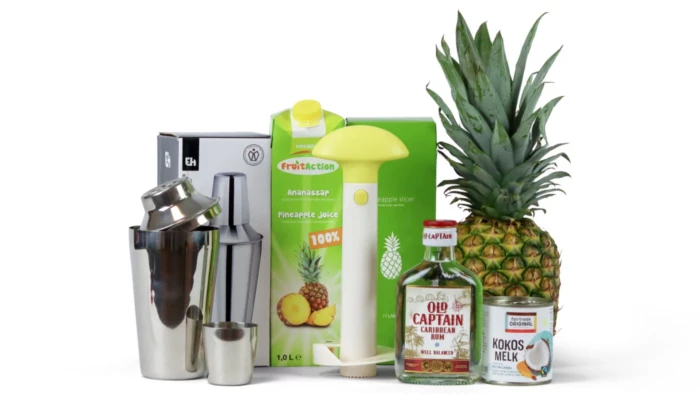 Pina Colada cocktail zomerpakket geschenk